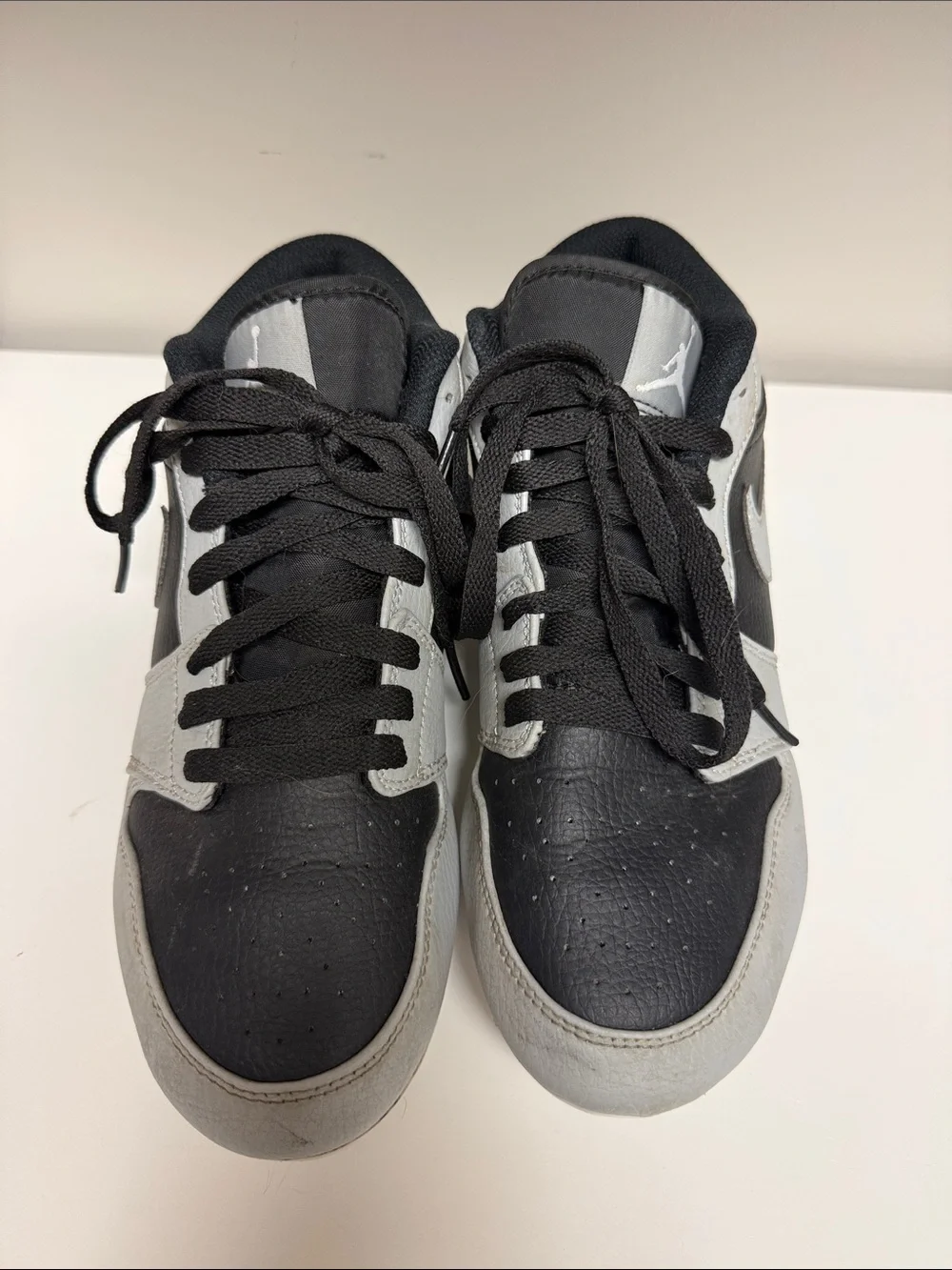 Mens Air Jordan 1 Low TD Football Cleats, Size 7; Shadow 2.0